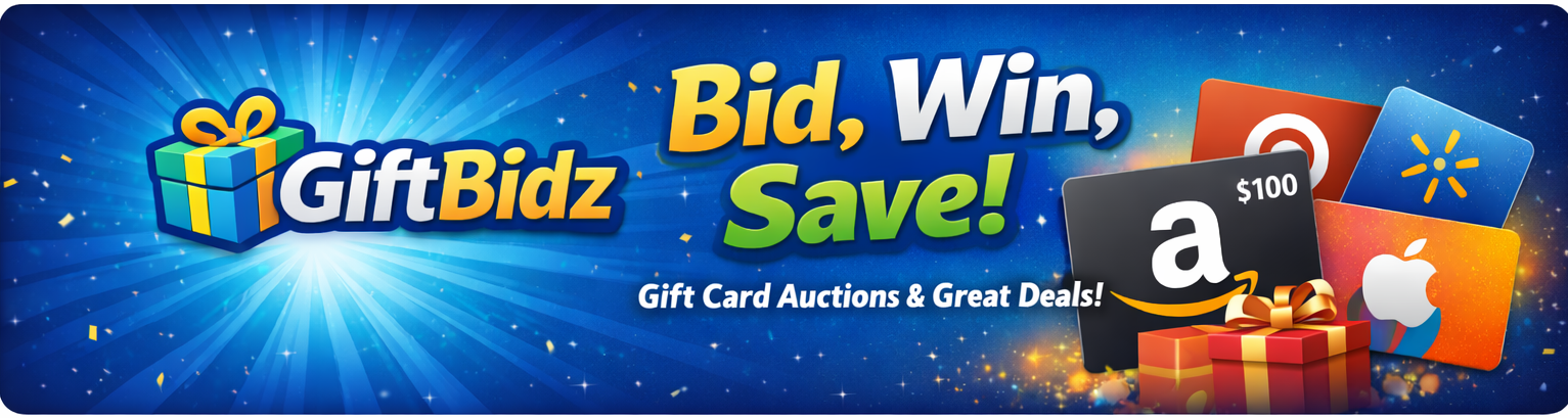 GiftBidz - Bid to Win Amazing Deals